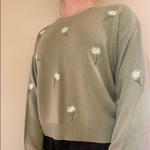 Sage green sweater